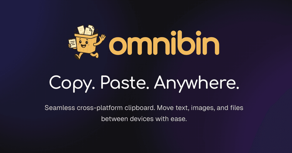 omnibin - promo image